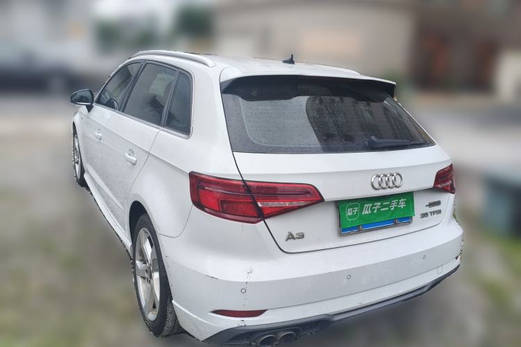 Used Audi A3 2019 Sportback 35 TFSI Fashion Edition China VI Emission Standard Rear Left 45 Deg