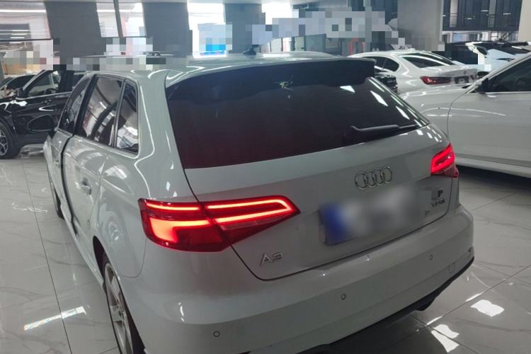 Used Audi A3 2019 Sportback 35 TFSI Fashion Edition China VI Emission Standard Rear Left 45 Deg