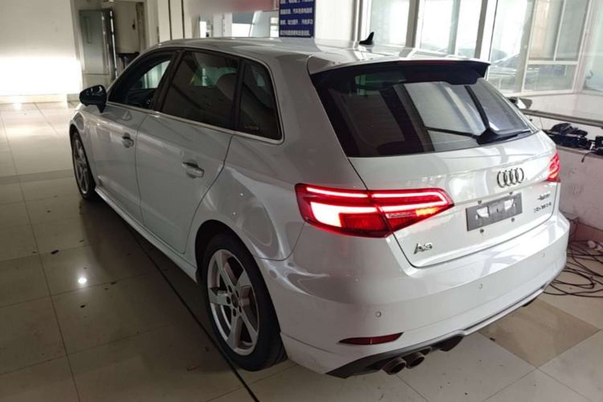 Used Audi A3 2019 Sportback 35 TFSI Fashion Edition China VI Emission Standard Rear Left 45 Deg