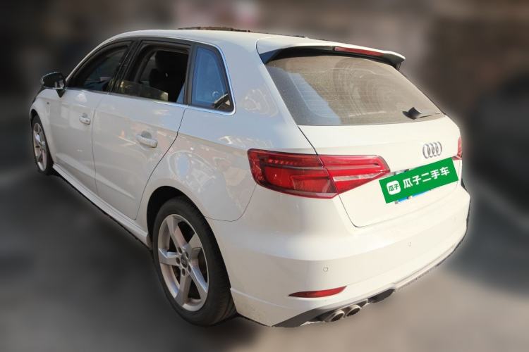 Used Audi A3 2019 Sportback 35 TFSI Fashion Edition China VI Emission Standard Rear Left 45 Deg