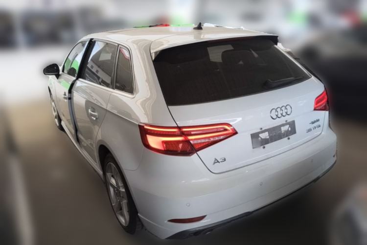 Used Audi A3 2019 Sportback 35 TFSI Fashion Edition China VI Emission Standard Rear Left 45 Deg