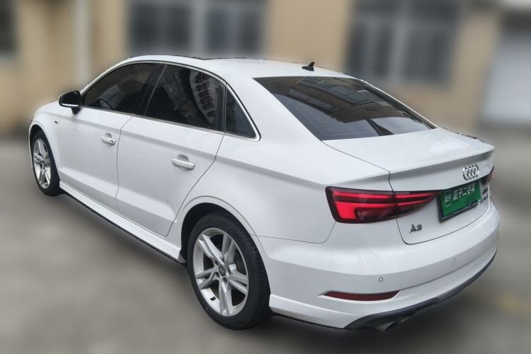 Used Audi A3 2019 Limousine 35 TFSI Fashion Edition China VI Emission Standard Rear Left 45 Deg