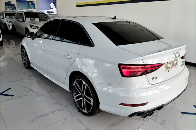 Used Audi A3 2019 Limousine 35 TFSI Sport Edition China V Emission Standard Rear Left 45 Deg