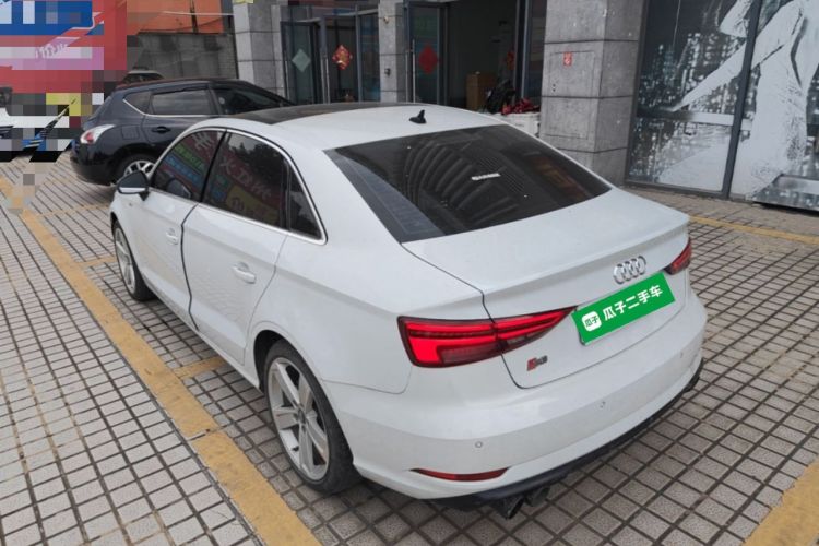 Used Audi A3 2019 Limousine 35 TFSI Style Version China V Emission Standard Rear Left 45 Deg