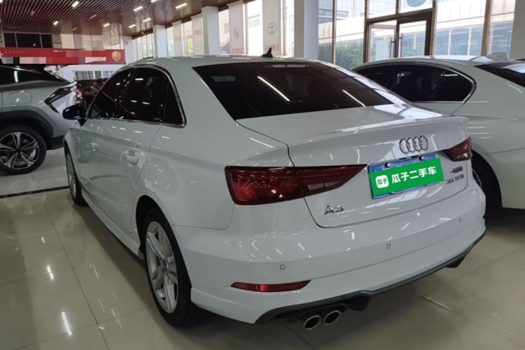 Used Audi A3 2019 Limousine 35 TFSI Fashion Edition China VI Emission Standard Rear Left 45 Deg