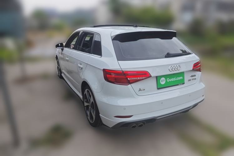 Used Audi A3 2019 Sportback 35 TFSI Fashion Edition China VI Emission Standard Rear Left 45 Deg