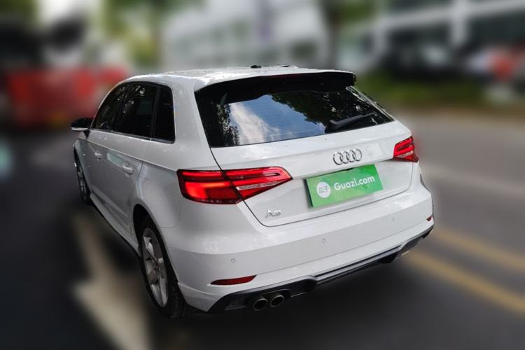 Used Audi A3 2019 Sportback 35 TFSI Fashion Edition China VI Emission Standard Rear Left 45 Deg