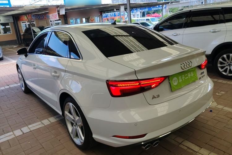 Used Audi A3 2019 Limousine 35 TFSI Style Version China V Emission Standard Rear Left 45 Deg