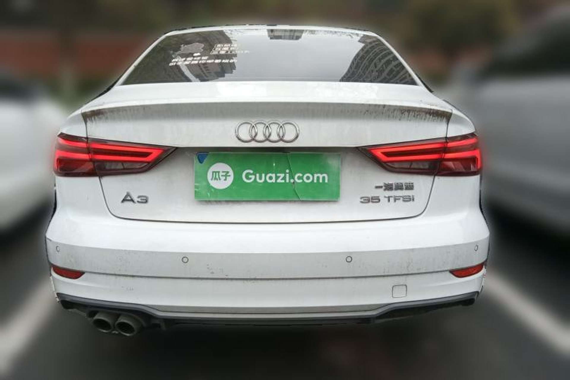 Used Audi A3 2019 Limousine 35 TFSI Sport Edition China V Emission Standard Rear