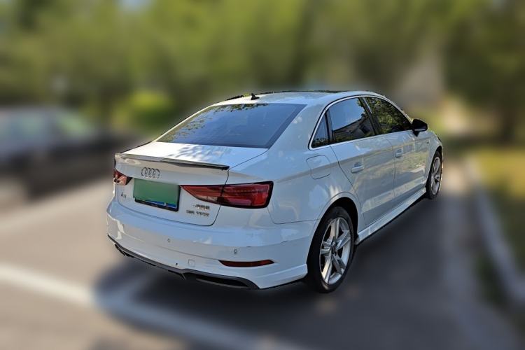 Used Audi A3 2019 Limousine 35 TFSI Fashion Edition China VI Emission Standard Rear Right 45 Deg