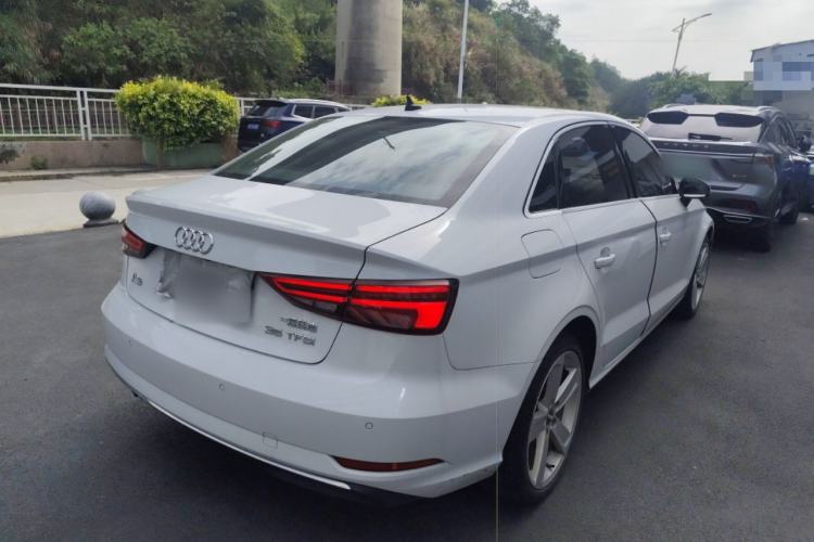 Used Audi A3 2019 Limousine 35 TFSI Style Version China V Emission Standard Rear Right 45 Deg
