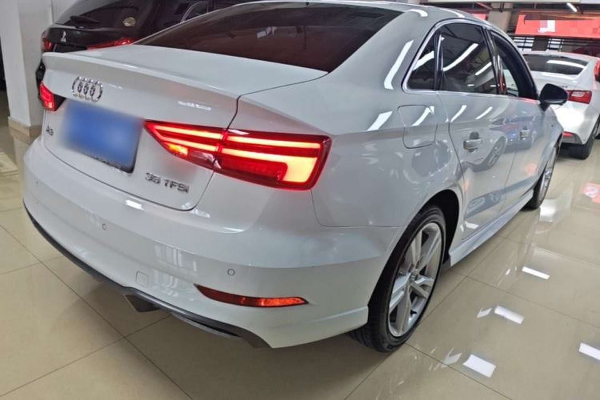 Used Audi A3 2019 Limousine 35 TFSI Fashion Edition China VI Emission Standard Rear Right 45 Deg