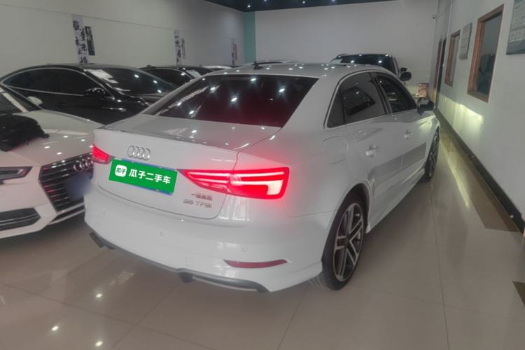 Used Audi A3 2019 Limousine 35 TFSI Sport Edition China V Emission Standard Rear Right 45 Deg
