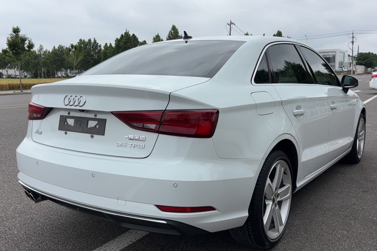 Used Audi A3 2019 Limousine 35 TFSI Style Version China V Emission Standard Rear Right 45 Deg