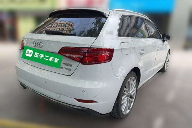 Used Audi A3 2019 Sportback 35 TFSI Style Edition China VI Emission Standard Rear Right 45 Deg