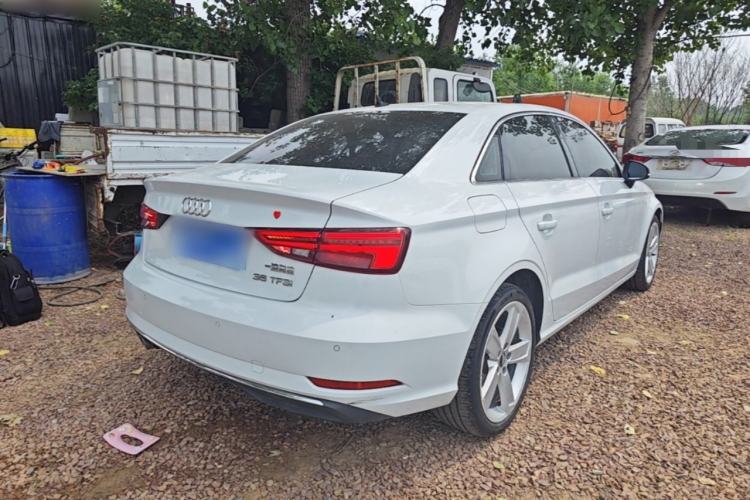Used Audi A3 2019 Limousine 35 TFSI Style Edition China VI Emission Standard Rear Right 45 Deg