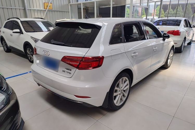 Used Audi A3 2019 Sportback 35 TFSI Ambition China VI Rear Right 45 Deg