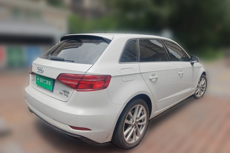 Used Audi A3 2019 Sportback 35 TFSI Ambition China VI Rear Right 45 Deg