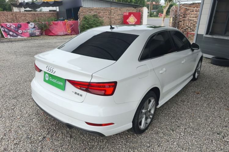 Used Audi A3 2019 Limousine 35 TFSI Fashion Edition China VI Emission Standard Rear Right 45 Deg