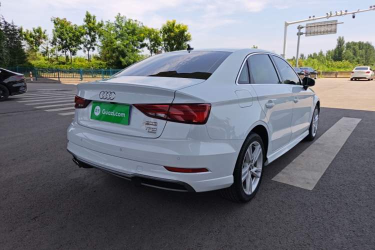 Used Audi A3 2019 Limousine 35 TFSI Fashion Edition China VI Emission Standard Rear Right 45 Deg