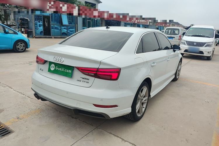 Used Audi A3 2019 Limousine 35 TFSI Fashion Edition China VI Emission Standard Rear Right 45 Deg