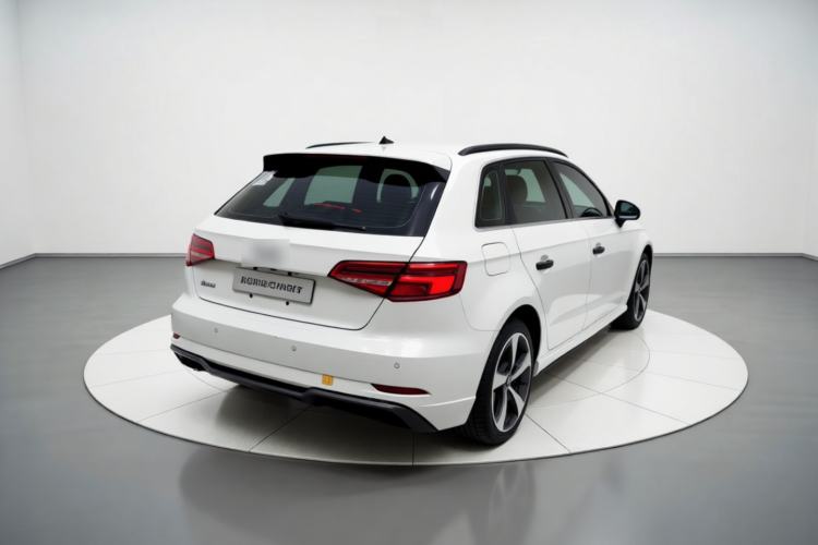 Used Audi A3 2019 Sportback 40 TFSI Sporty Model China VI Rear Right 45 Deg