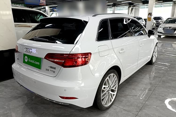 Used Audi A3 2019 Sportback 35 TFSI Style Edition China VI Emission Standard Rear Right 45 Deg