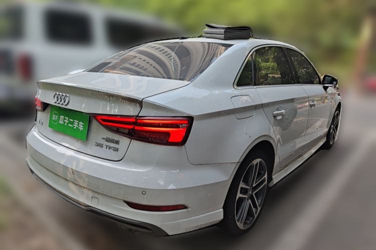 Used Audi A3 2019 Limousine 35 TFSI Sport Edition China V Emission Standard Rear Right 45 Deg
