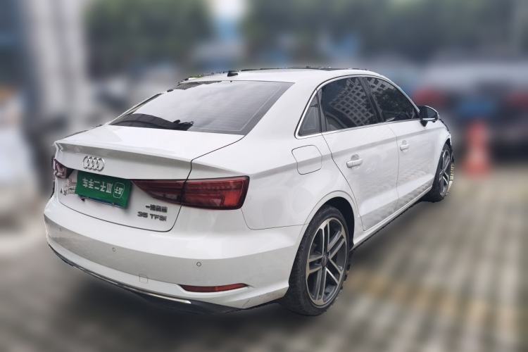 Used Audi A3 2019 Limousine 35 TFSI Style Edition China VI Emission Standard Rear Right 45 Deg