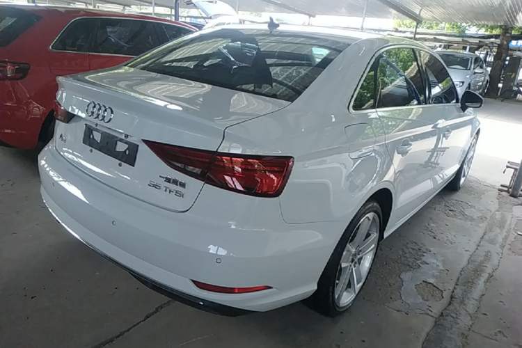 Used Audi A3 2019 Limousine 35 TFSI Style Edition China VI Emission Standard Rear Right 45 Deg