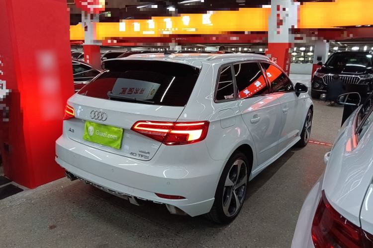 Used Audi A3 2019 Sportback 35 TFSI Sporty Version China VI Rear Right 45 Deg