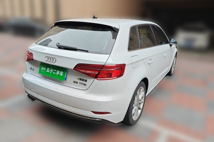 Used Audi A3 2019 Sportback 35 TFSI Ambition China VI Rear Right 45 Deg