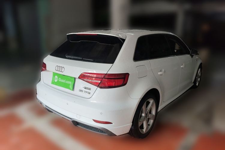 Used Audi A3 2019 Sportback 35 TFSI Fashion Edition China VI Emission Standard Rear Right 45 Deg