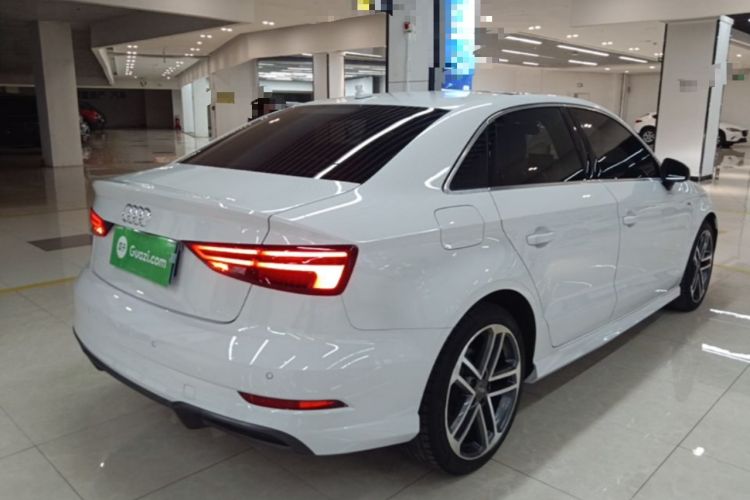 Used Audi A3 2019 Limousine 35 TFSI Sport Edition China V Emission Standard Rear Right 45 Deg