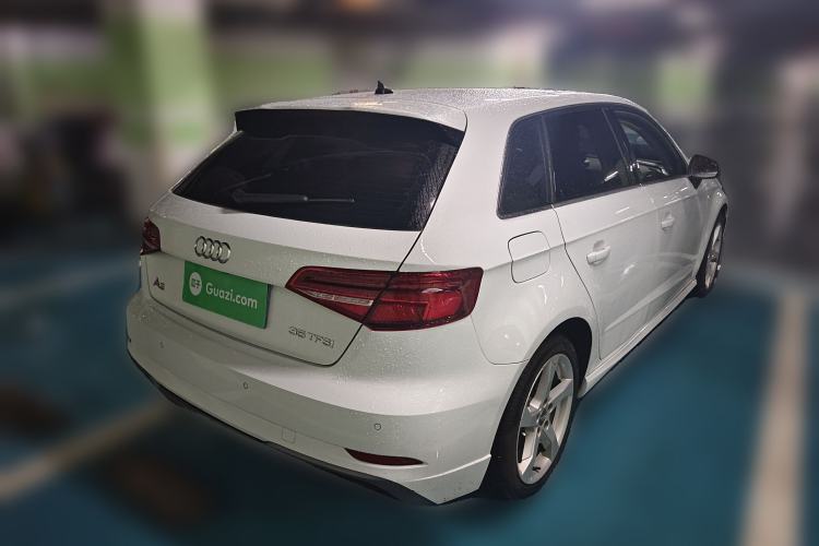 Used Audi A3 2019 Sportback 35 TFSI Fashion Edition China VI Emission Standard Rear Right 45 Deg