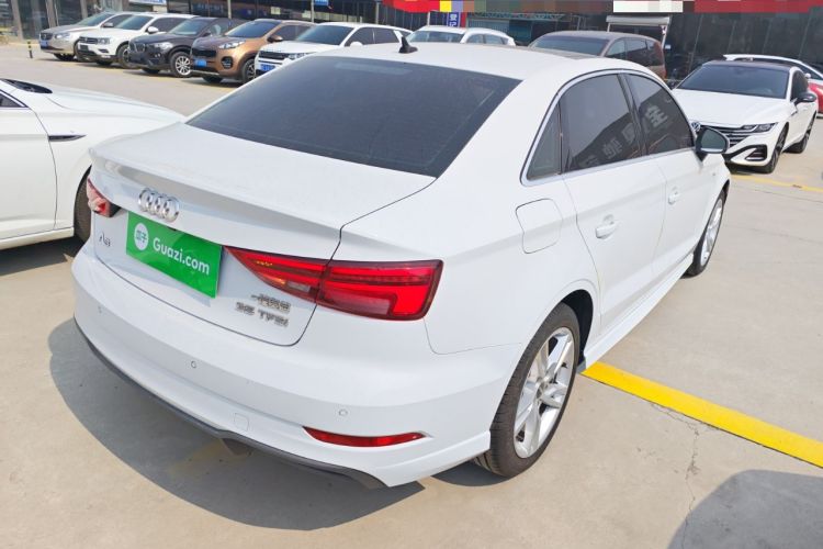 Used Audi A3 2019 Limousine 35 TFSI Fashion Edition China V standard Rear Right 45 Deg
