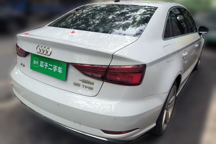 Used Audi A3 2019 Limousine 35 TFSI Style Edition China VI Emission Standard Rear Right 45 Deg