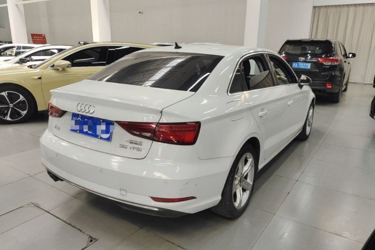 Used Audi A3 2019 Limousine 35 TFSI Ambition China VI Rear Right 45 Deg
