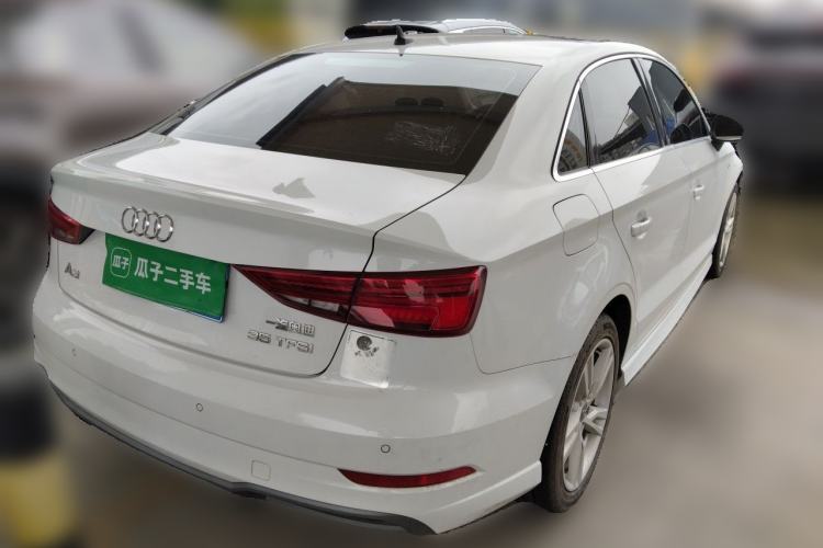 Used Audi A3 2019 Limousine 35 TFSI Fashion Edition China VI Emission Standard Rear Right 45 Deg