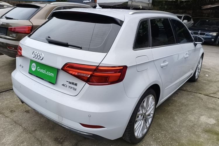 Used Audi A3 2019 Sportback 40 TFSI Style Version China V Emission Standard Rear Right 45 Deg