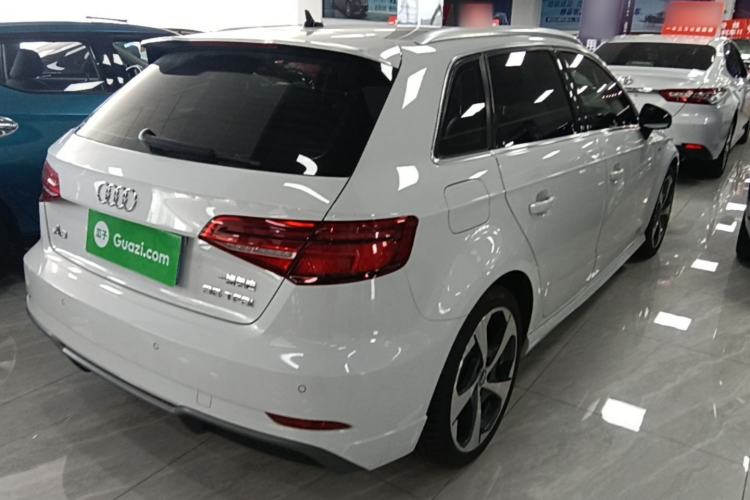 Used Audi A3 2019 Sportback 35 TFSI Sporty Version China VI Rear Right 45 Deg