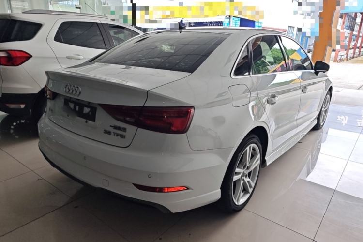 Used Audi A3 2019 Limousine 35 TFSI Fashion Edition China VI Emission Standard Rear Right 45 Deg
