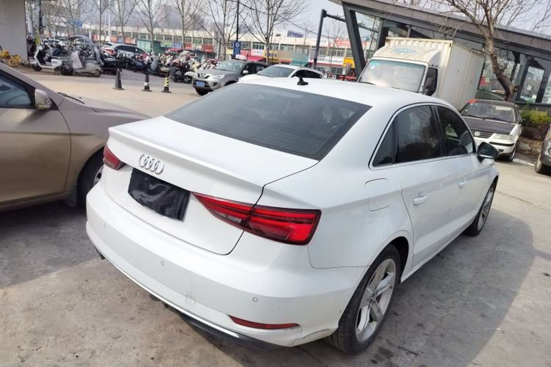 Used Audi A3 2019 Limousine 35 TFSI Ambition China VI Rear Right 45 Deg
