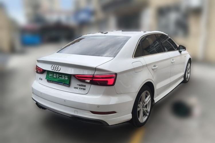 Used Audi A3 2019 Limousine 35 TFSI Fashion Edition China VI Emission Standard Rear Right 45 Deg