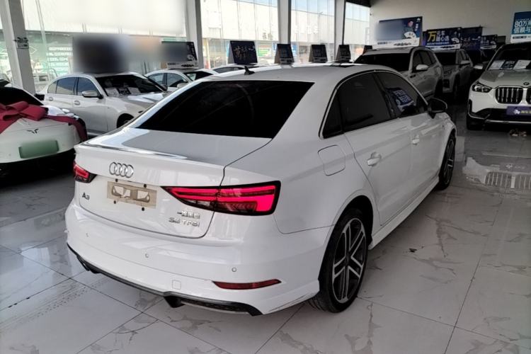 Used Audi A3 2019 Limousine 35 TFSI Sport Edition China V Emission Standard Rear Right 45 Deg
