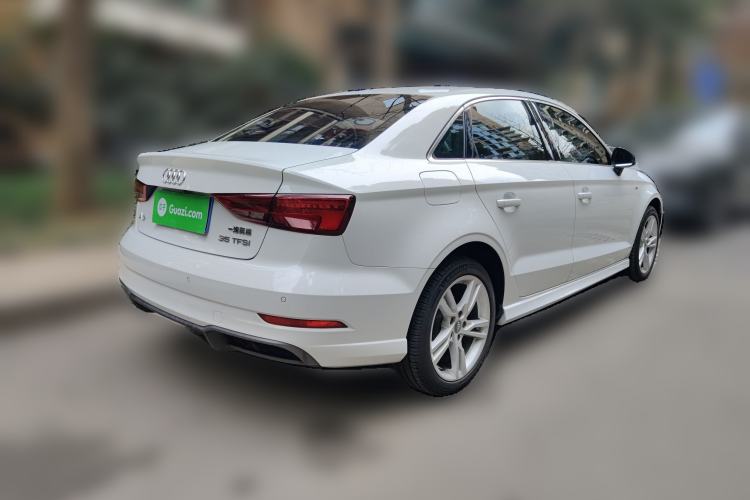 Used Audi A3 2019 Limousine 35 TFSI Fashion Edition China VI Emission Standard Rear Right 45 Deg