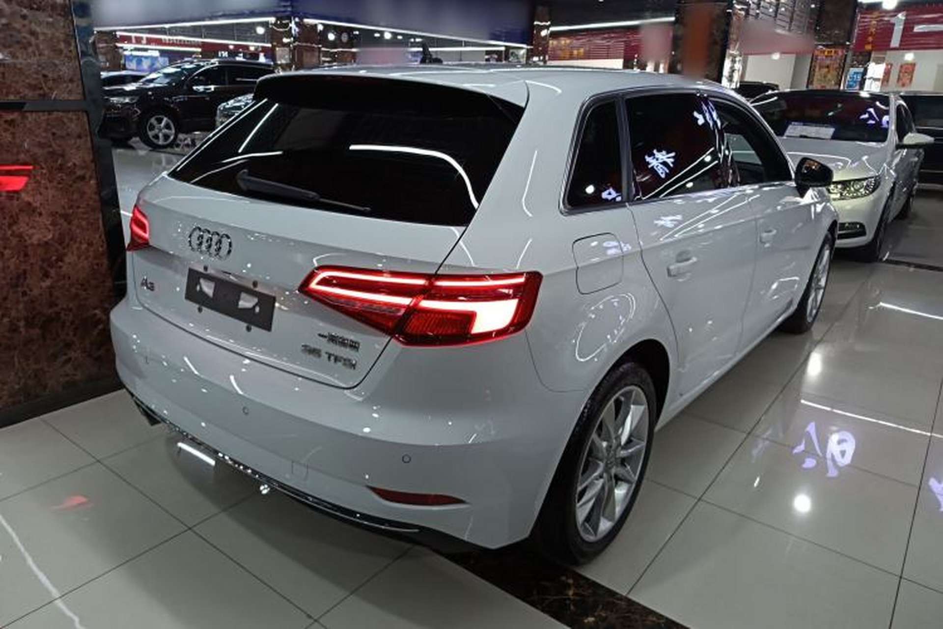 Used Audi A3 2019 Sportback 35 TFSI Ambition China V Rear Right 45 Deg