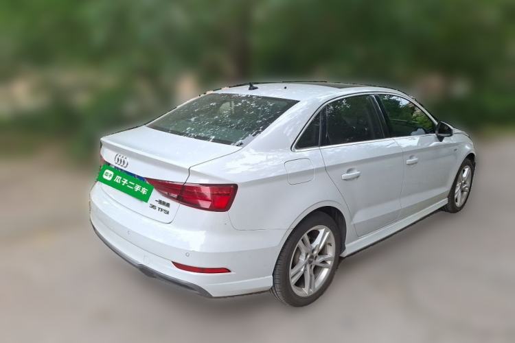 Used Audi A3 2019 Limousine 35 TFSI Fashion Edition China VI Emission Standard Rear Right 45 Deg