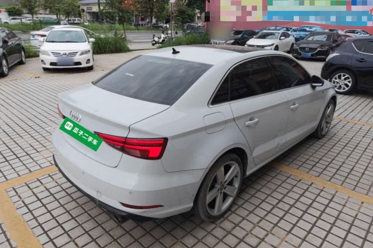 Used Audi A3 2019 Limousine 35 TFSI Style Version China V Emission Standard Rear Right 45 Deg