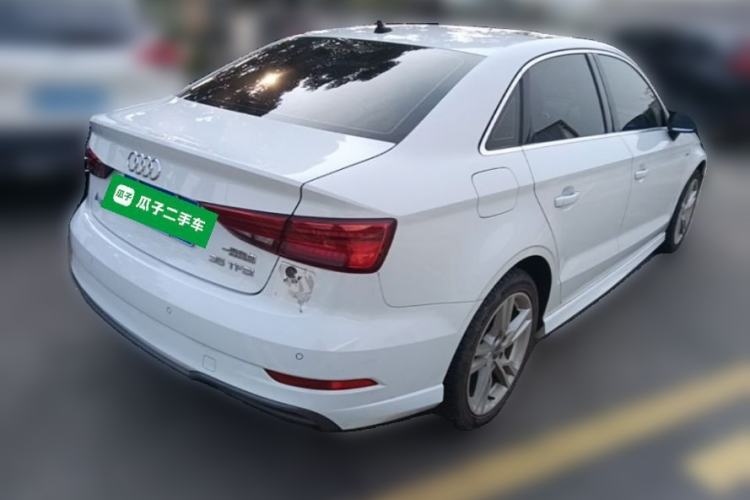 Used Audi A3 2019 Limousine 35 TFSI Fashion Edition China VI Emission Standard Rear Right 45 Deg
